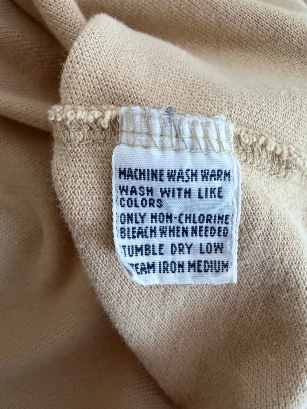 Vintage Polo by Ralph Lauren Polo Shirt Khaki Tan Green Pony Cotton XL USA